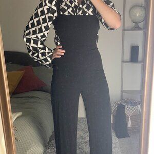 Black Tank Top Jumpsuit
